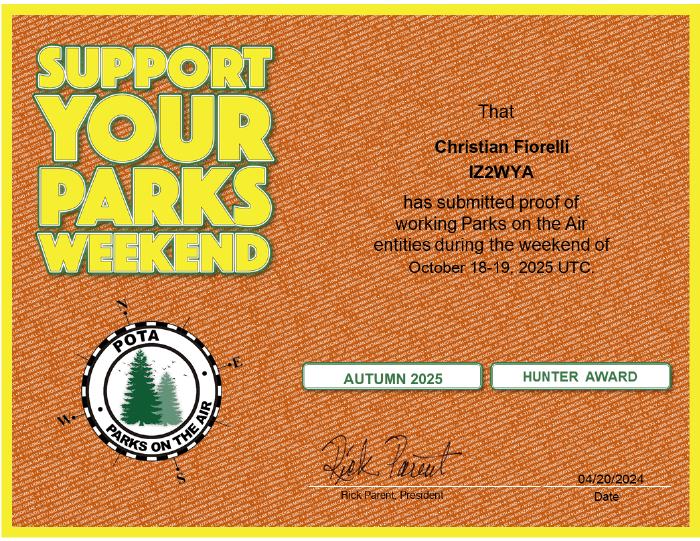 Support Your Parks Hunter 1