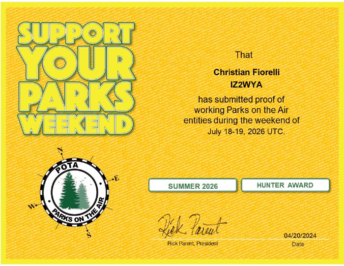 Support Your Parks Hunter 5