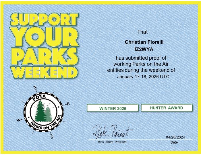 Support Your Parks Hunter 7
